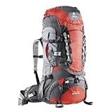 deuter(ドイター) エアコンタクトプロ60+10 558(フｧイアー×アンスラサイト) 60+15+8L D33827-558の画像
