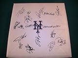 2010 NEW YORK METS TEAM SIGNED AUTOGRAPHED BASEBALL BASE JOSE REYES COA + PROOF PHOTO