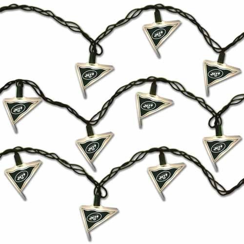 New York Jets Pennant Party Lights