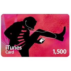 Apple iTunes Music �v���y�C�h�J�[�h 1,500�~ [MA781J/A]