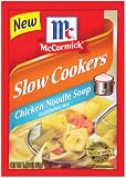 McCormick Chicken Noodle Slow Cooker Soup, 1.48-Ounce (Pack of 12)