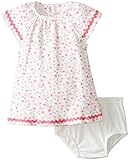 Rene Rofe Baby Baby-Girls Newborn Sweetheart Dress with Bloomer Set