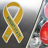 NCAA Wright State Raiders Ribbon Magnet