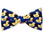 Men's Rubber Ducks Pre-Tied Silk Bowtie by Bowties Unlimited in Blue
