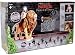 Disney Pictures "The Chronicles of Narnia Prince Caspian" 2 Pack 3 Inch Tall Action Figure Gift Set - Aslan and Lucy Pevensie with Aslan's Roaring Attack Action, Aslan's How Stone Tablet, and Lucy's Dagger_s-3