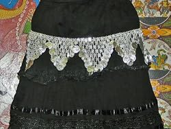 Coin Belts for Belly Dancers-gypsy Hippie Belly Dancer Hanging Coin Belt Tribal Boho