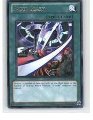Toy: 2010 YuGiOh 5Ds Turbo Booster Pack 3 (Three) # TU03-EN011 Saber Slash (Spell/Magic Card)(Rare) - Konami