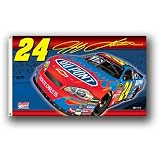Jeff Gordon #24 NASCAR 3' x 5' Premium 2-Sided Banner Flag