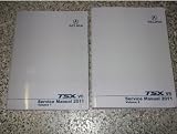 2011 Acura TSX V-6 V6 Service Repair Shop Manual Set FACTORY OEM (2 volume set.)