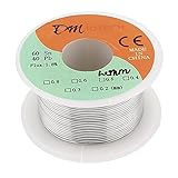 uxcell　はんだワイヤスプール　スズ鉛ロール　CEはんだワイヤ　1ロール入り　錫　鉛　1mm