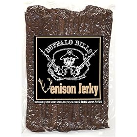 Buffalo Bills 10oz 100% Farm Raised 7 Venison Jerky Strips (20 venison jerky strips per... by Buffalo Bills Premium Snacks