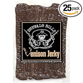 Buffalo Bills 100% Farm Raised Venison Jerky - Available in 2 sizes