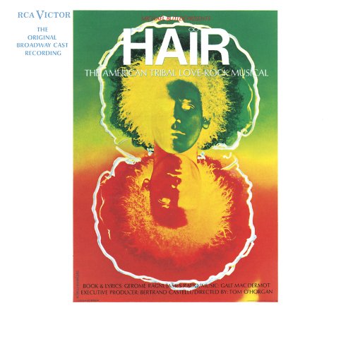 Original album cover of Hair [Original Broadway Cast Recording] by HAIR broadway cast