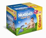 Huggies - 2926376 - Super Dry Giant - Taille 4 - 7-14 kg x 96 Couches