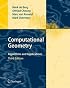 Computational Geometry: Algorithms and Applications