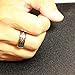 Tungsten Wedding Band, Infinty Tungsten Ring for Men, High Polish with Laser Infinity Design, Domed, 8mm