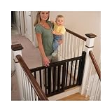 Safety 1st Wooden Swing Gate, Espresso