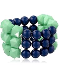 Gumball and Cube Stretch-Bracelet, 7"