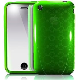 iSkin �\�t�g�P�[�X solo FX for iPhone 3G/3GS Green SOVB3G-GN