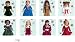 9 Item Bundle: 8) American Girl Historical Doll Sticker Sets: Addy, Kit, Felicity, Jospehina, Julie,