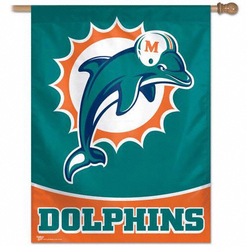 Wincraft Miami Dolphins 27x37 Vertical Banner