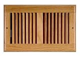 Supreme 10 x 6 Light Oak Wall Register
