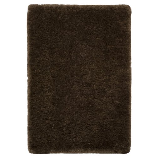 Home Solid Shag Rug - Brown 4x6'