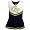 Georgia Tech Yellow Jackets Navy Blue Preschool Cheerleader Outfit