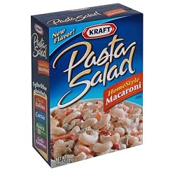Kraft Pasta Salad, HomeStyle Macaroni, 7.1-Ounce Boxes (Pack of 6)