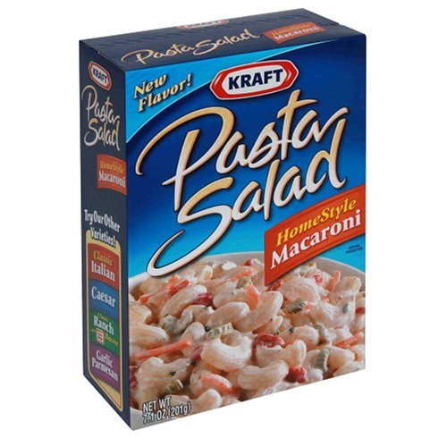 Kraft Pasta Salad, HomeStyle Macaroni, 7.1-Ounce Boxes (Pack of 6)