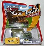 Disney / Pixar CARS Movie 1:55 Die Cast Car with Lenticular Eyes Sarge