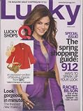 Rachel Bilson Cover Lucky Magazine March 2008