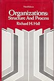 Organizations : structure and process