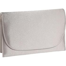 La Regale Satin Flap Evening Bag