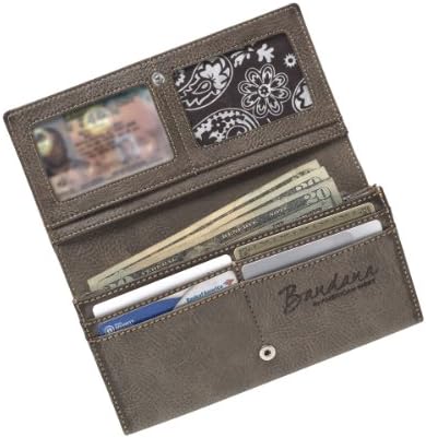 American West Bandana Ladies Western Wallet the Castle Rock Collection B462270rw