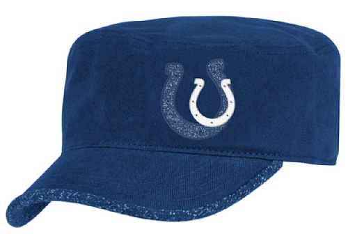 NFL Women's Second Season Hook Military Adjustable Hat - Y231W (Indianapolis Colts, One Size Fits All)