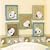 Peek A Boo Snoopy 5 Piece Wall Hanging