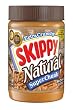 Skippy Peanut Butter, Natural Super Chunk, 15-Ounce Jars (Pack of 6)