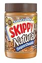 Skippy Peanut Butter, Natural Super Chunk, 15-Ounce Jars (Pack of 6)