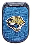 Jacksonville Jaguars NFL Universal Cell Phone Case Pouch for Most Flip and Bar Style Phones (fits Motorola Razr V3 too)