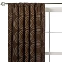 WINDOW TREATMENTS - WINDOW PANEL HM BROWN CIRCLE 54X84