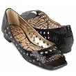 Sam Edelman Women's Riley Peep Toe Flat