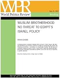 Muslim Brotherhood No Threat to Egypt