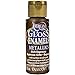 DecoArt Americana Gloss Enamel metallic Paint, 2-Ounce, Rich Espresso