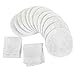 ilovebaby Breastfeeding Pads, Nursing Pads Made of Bamboo Fiber, Ultra Soft Reusable, Hypoallergenic and Washable, Pack of 12, White