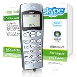 Electronics : Sogatel - VISTA XP Skype compatible VoIP phone with LCD screen (Silver)