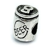  Beer  Drink Bead Charm Spacer Pandora Troll Chamilia Biagi Bead Compatible