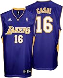 Pau Gasol Purple adidas NBA Swingman Los Angeles Lakers Youth Jersey - Small (8)