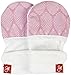 Goumikids Goumimitts Leaves (Baby) - Pink-6-15 Lbs