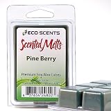 2-Pack EcoScents Scented Wax Melts - Pine Berry. Maximum scent load delivering 120+ hours of fragrance. Flat rate shipping $1.99 for your entire EcoScents order!